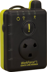 Grace Industries WorkForce Lone Worker Monitor WF1, AC Rechargeable